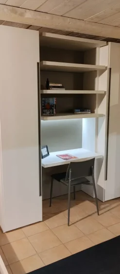 Cameretta in laminato materico Cameretta letto 1p 1/2 moretti compact Moretti compact scontata a PREZZI OUTLET^Moretti Compact Camerette Hot