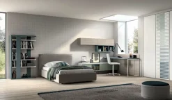 Md work Cameretta in laminato materico燴ara 101 scontata a PREZZI OUTLET- Camerette