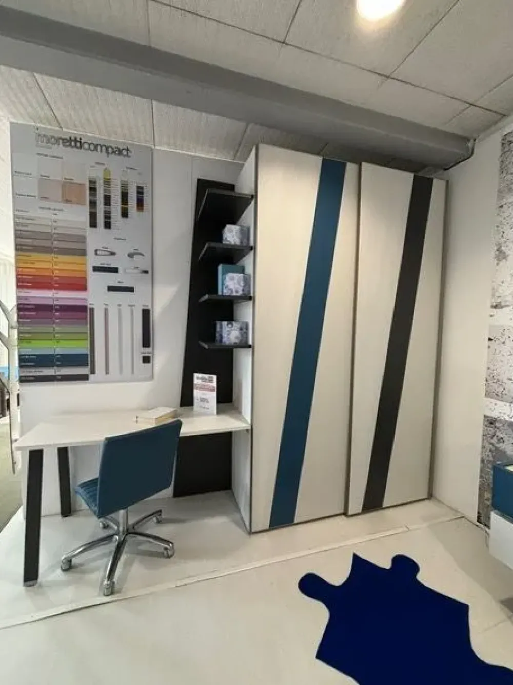 Cameretta in laminato materico Slider Moretti compact scontata a PREZZI OUTLET^Moretti Compact Camerette Hot