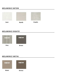 Hot Cameretta in laminato materico Zed scontata a PREZZI OUTLET Camerette