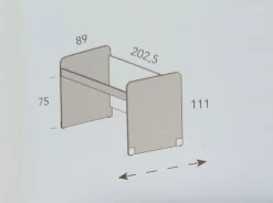 Imamobili Cameretta in laminato materico Composizione 01 ima mobili scontata a PREZZI OUTLET- Camerette