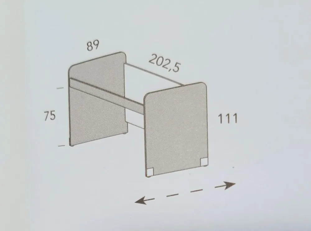 Imamobili Cameretta in laminato materico Composizione 01 ima mobili scontata a PREZZI OUTLET- Camerette