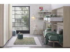 Colombini Casa Cameretta in laminato materico C130 scontata a PREZZI OUTLET- Camerette