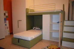 Collezione esclusiva Cameretta in laminato materico Camera mottes room scontata a PREZZI OUTLET- Camerette