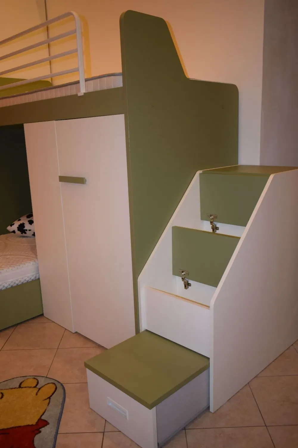 Collezione esclusiva Cameretta in laminato materico Camera mottes room scontata a PREZZI OUTLET- Camerette