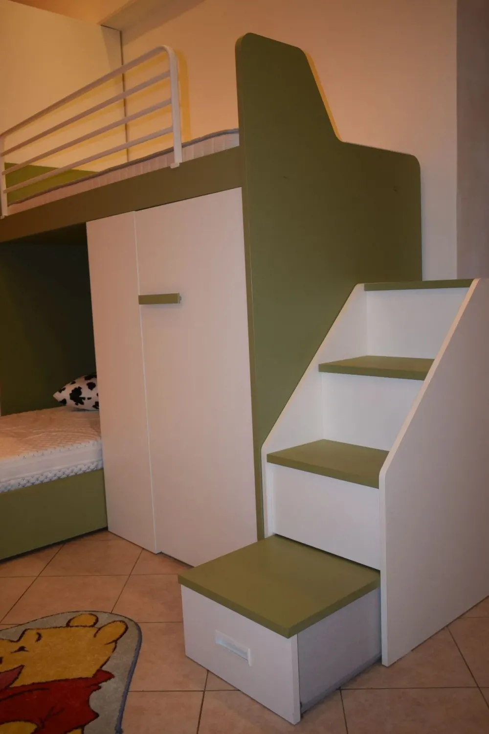 Collezione esclusiva Cameretta in laminato materico Camera mottes room scontata a PREZZI OUTLET- Camerette