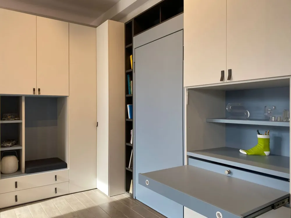 Cameretta in laminato opaco Salvaspazio scontata a PREZZI OUTLET^Mistral Clearance