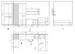 Cameretta in laminato opaco Cameretta   scontata a PREZZI OUTLET^Doimo CityLine Sale