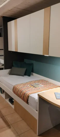 Mistral Cameretta in laminato opaco Cameretta ponte scontata a PREZZI OUTLET- Camerette