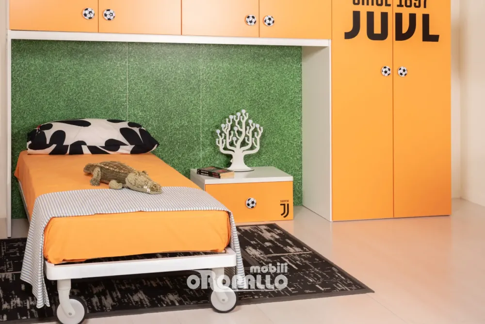 New Cameretta in laminato opaco Gigi 6 scontata a PREZZI OUTLET Camerette