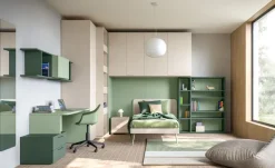 Outlet Cameretta in laminato opaco Cameretta ponte 32 scontata a PREZZI OUTLET Camerette