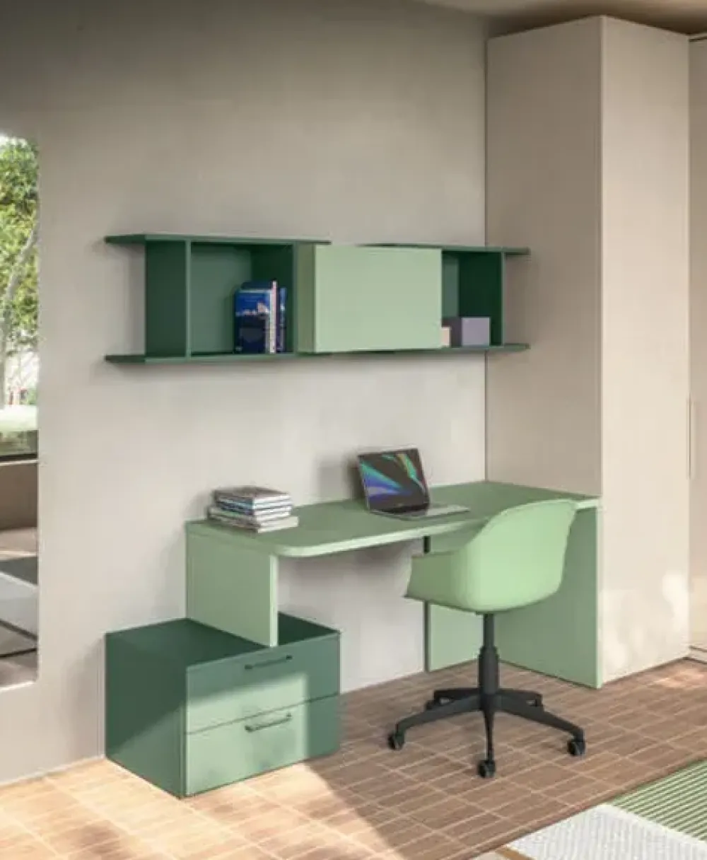 Outlet Cameretta in laminato opaco Cameretta ponte 32 scontata a PREZZI OUTLET Camerette