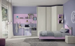 Colombini Casa Cameretta in laminato opaco C106 scontata a PREZZI OUTLET- Camerette