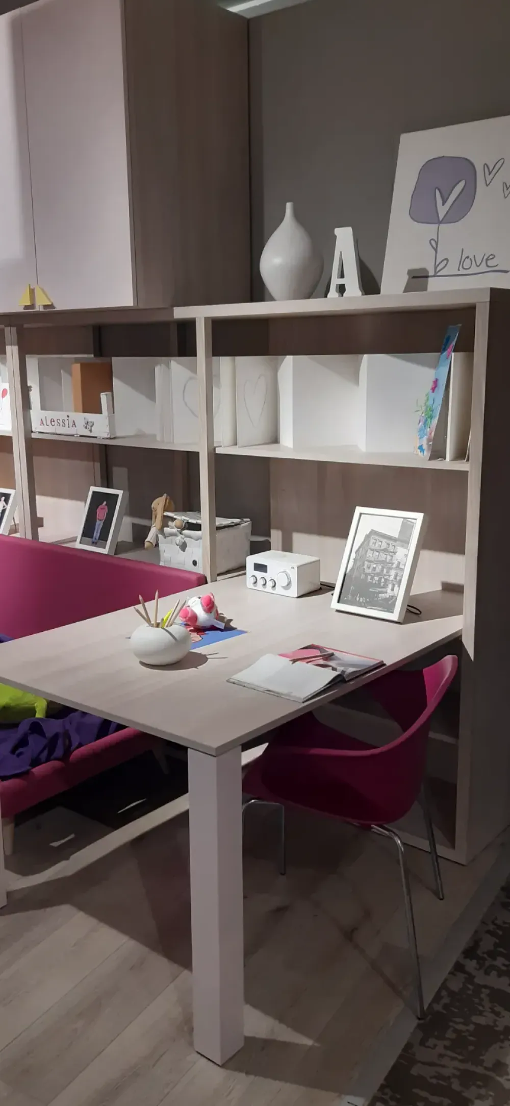 New Cameretta in laminato opaco Dielle box 1 scontata a PREZZI OUTLET Camerette