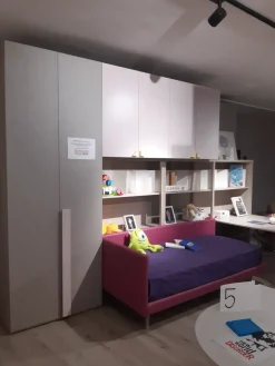 New Cameretta in laminato opaco Dielle box 1 scontata a PREZZI OUTLET Camerette