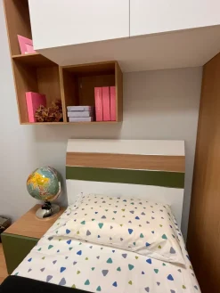 Moretti Compact Camerette Cameretta in laminato opaco Young scontata a PREZZI OUTLET- Camerette