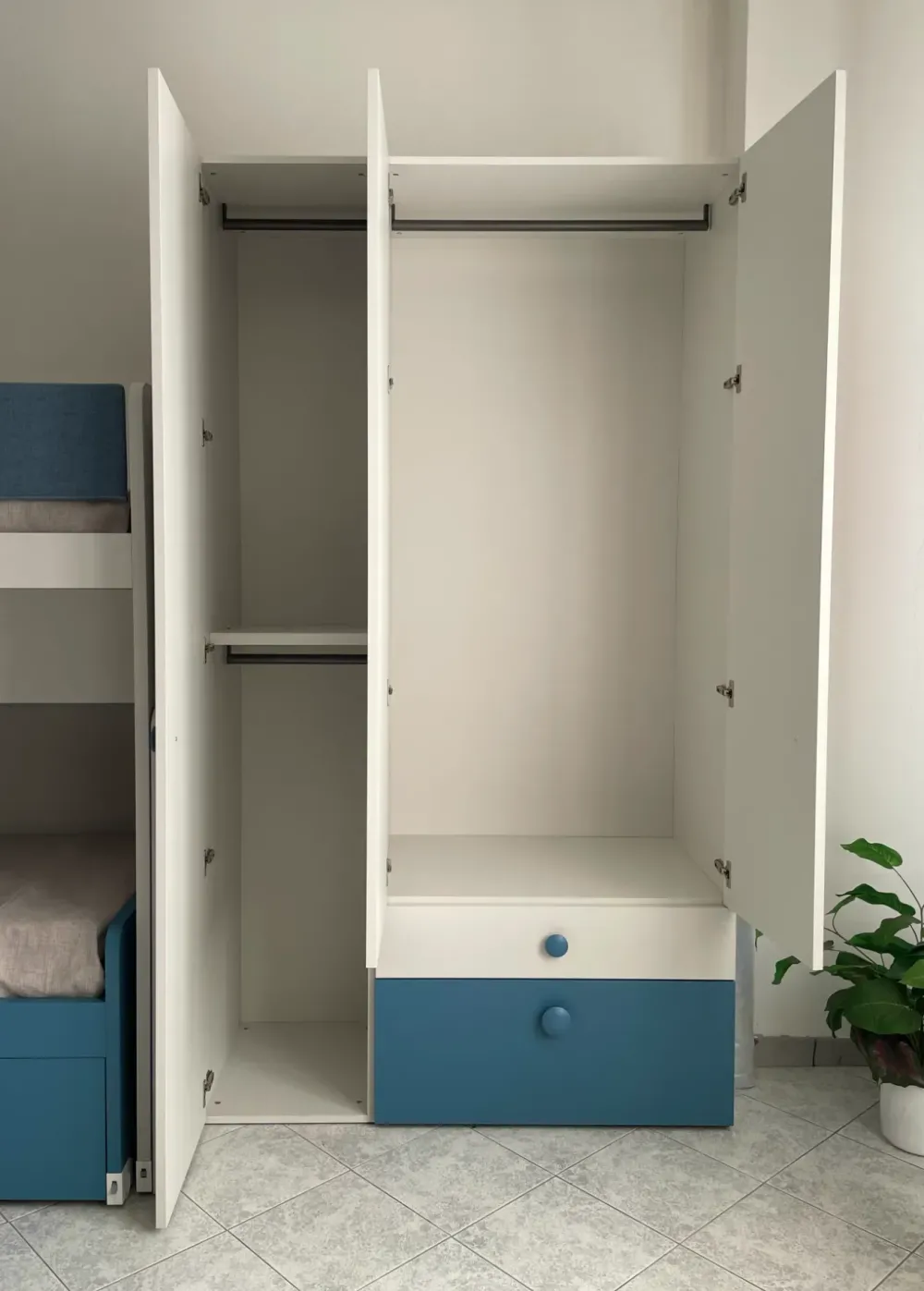 Outlet Cameretta in laminato opaco scontata a PREZZI OUTLET Camerette