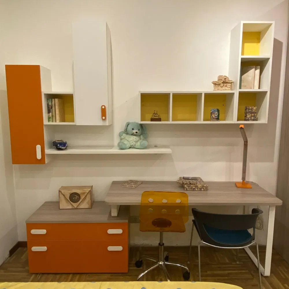 Cameretta in laminato opaco Spring scontata a PREZZI OUTLET^ZG Mobili Outlet