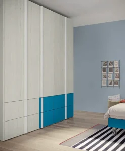 Colombini Casa Cameretta in laminato opaco C105 scontata a PREZZI OUTLET- Camerette