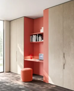 Mistral Cameretta in laminato opaco Cameretta letto a terra 02 scontata a PREZZI OUTLET- Camerette