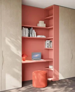 Mistral Cameretta in laminato opaco Cameretta letto a terra 02 scontata a PREZZI OUTLET- Camerette