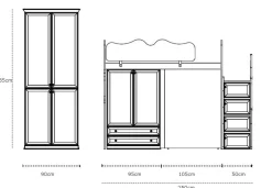 Discount Cameretta in legno Cameretta bambini roma scontata a PREZZI OUTLET Camerette