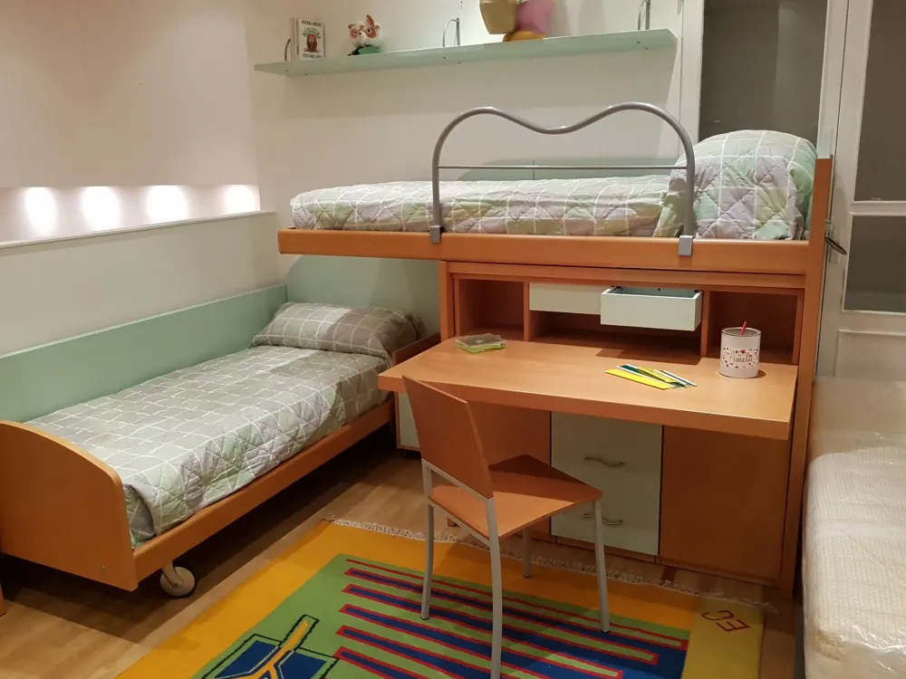 Dielle Cameretta in legno Wood scontata a PREZZI OUTLET- Camerette