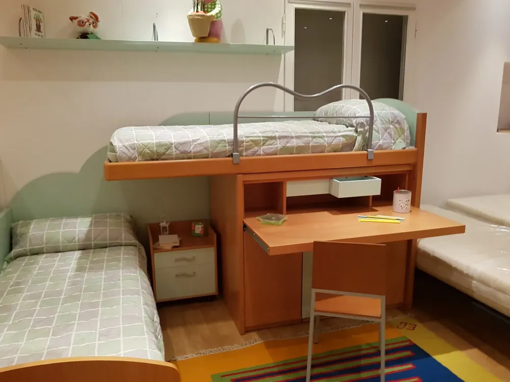 Dielle Cameretta in legno Wood scontata a PREZZI OUTLET- Camerette