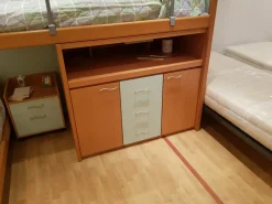 Dielle Cameretta in legno Wood scontata a PREZZI OUTLET- Camerette