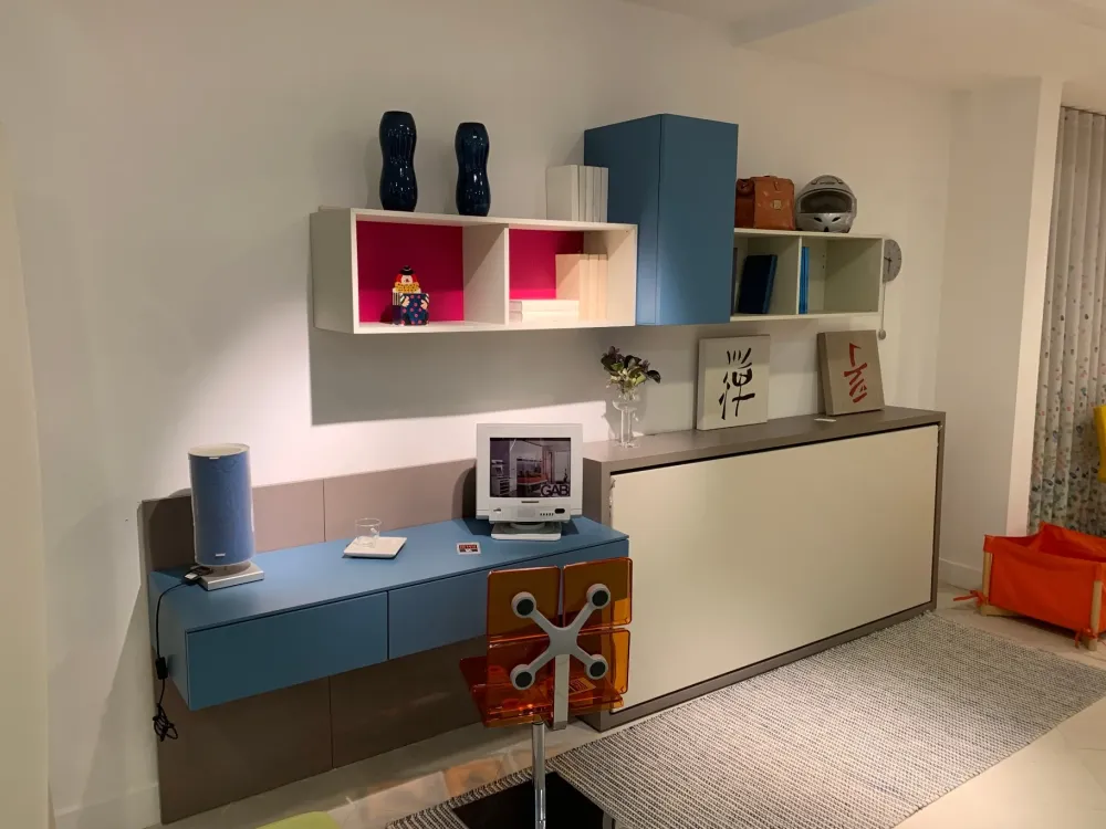 Clei Cameretta Kali in laccato opaco a prezzo Outlet- Camerette