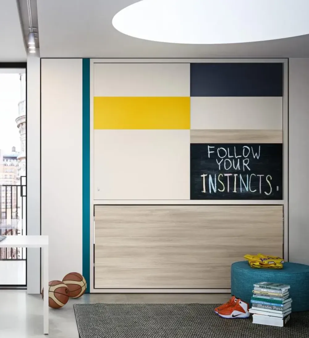 Clei Cameretta Kali ponte con letto a ponte a prezzo Outlet- Camerette