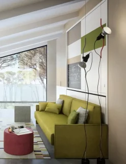 Clei Cameretta Kali ponte con letto a ponte a prezzo Outlet- Camerette