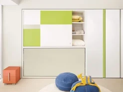 Clei Cameretta Kali ponte con letto a ponte a prezzo Outlet- Camerette