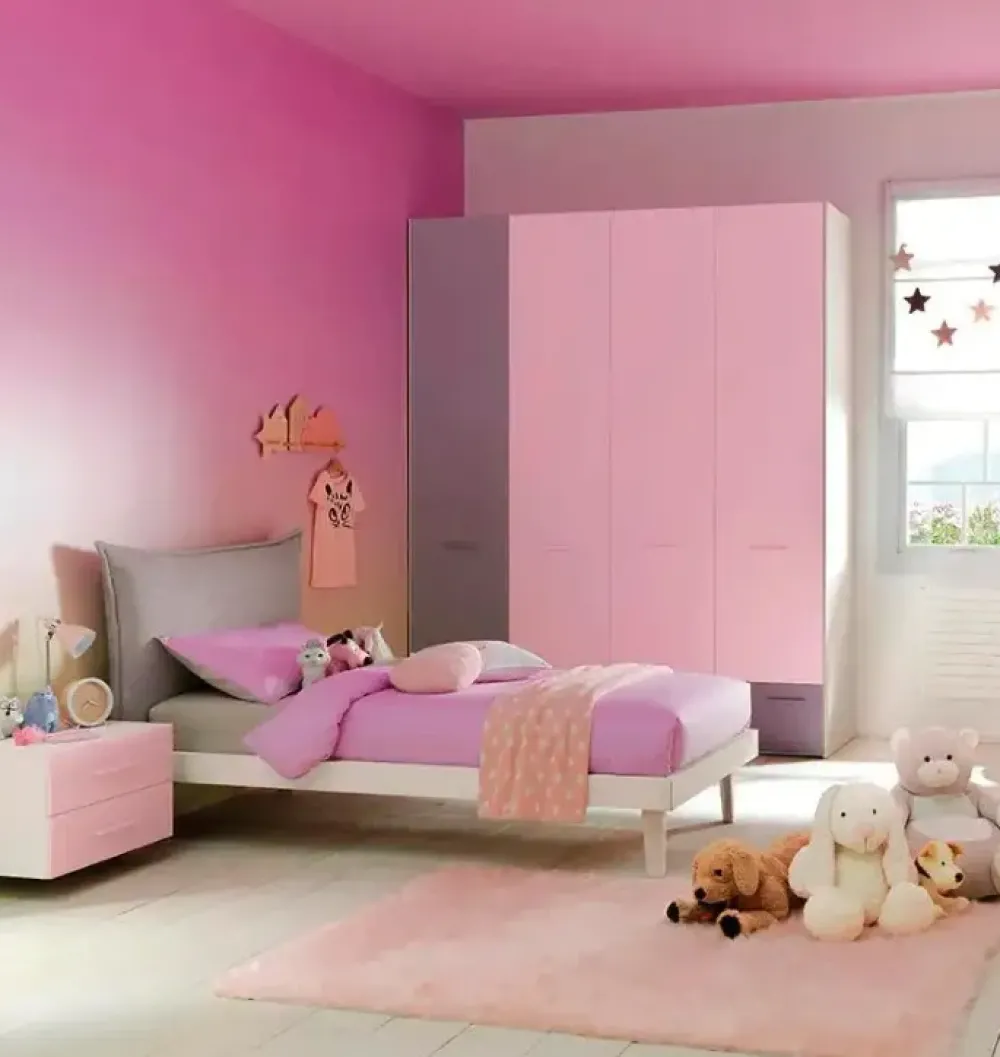 Moretti Compact Camerette Cameretta Kc311 Moretti compact letti a terra in offerta- Camerette