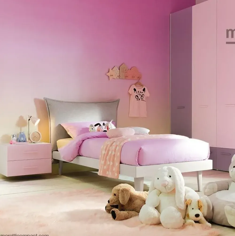 Moretti Compact Camerette Cameretta Kc311 Moretti compact letti a terra in offerta- Camerette