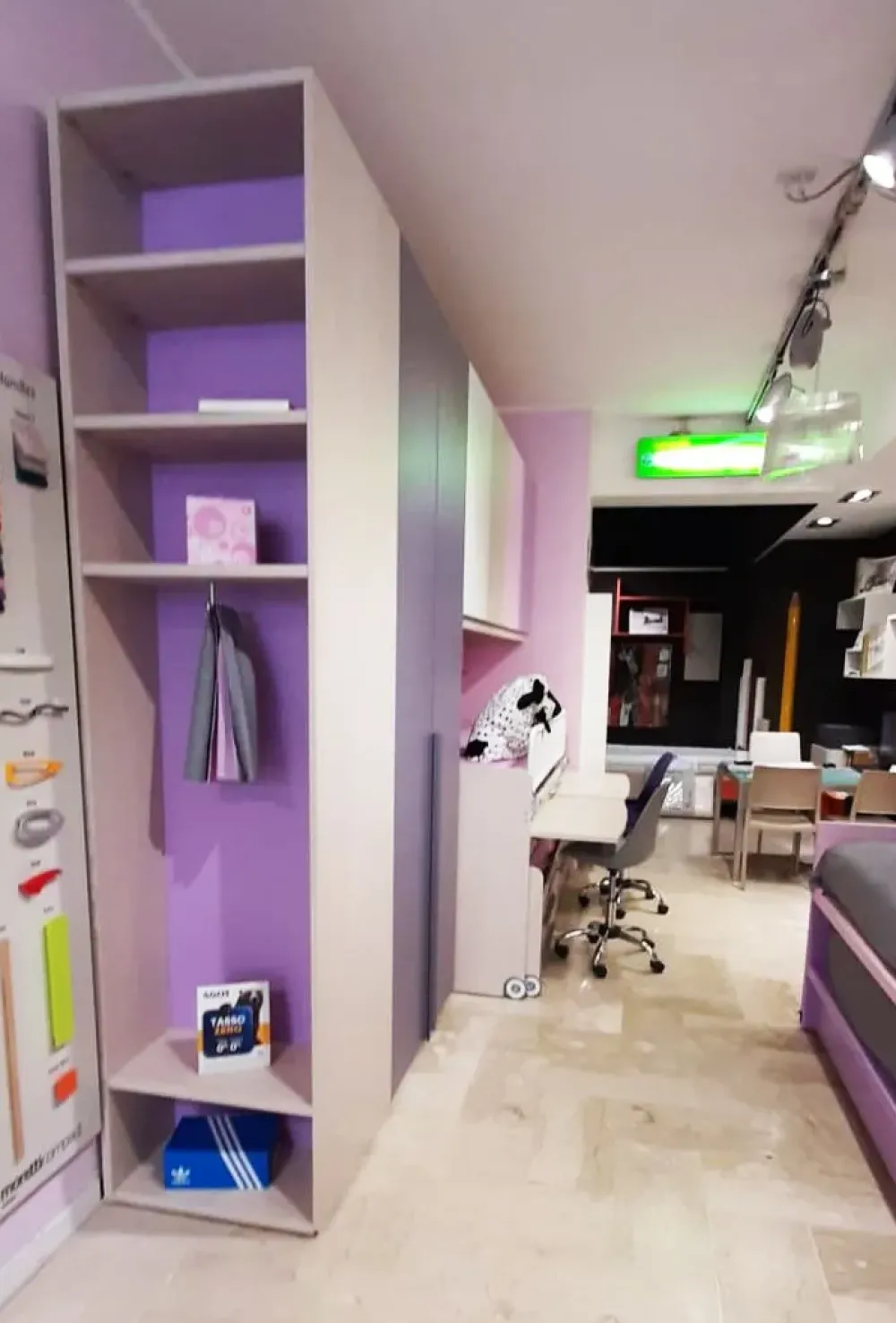 Cameretta Kids 1 letti a terra in offerta^Moretti Compact Camerette Discount