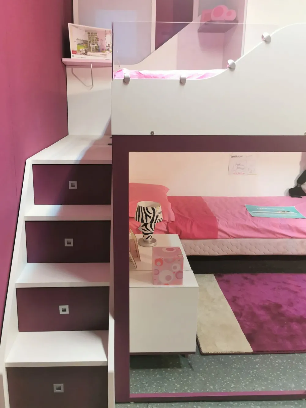 Moretti Compact Camerette Cameretta Kids Moretti compact con letto a soppalco a prezzo Outlet- Camerette