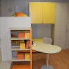 Discount Cameretta Klou giallo arancio  con letto a ponte scontata Camerette