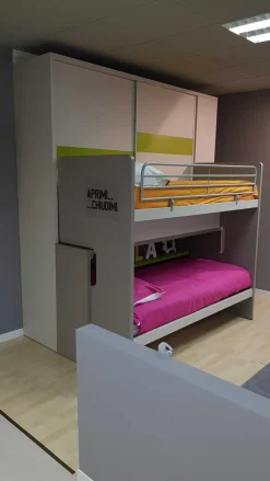 Clearance Cameretta Merlino in OFFERTA OUTLET Camerette