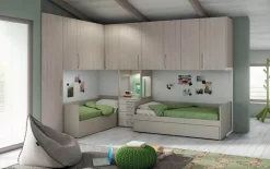 CAMERETTA Cameretta con ponte-angolare di scontata del 30% SCONTATA a PREZZI OUTLET^Mistral Hot