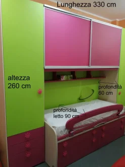 Cameretta Mod happy Moretti compact SCONTATA^Moretti Compact Camerette New