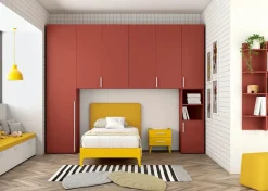 Febal Cameretta Momenti 08 con letto a ponte in offerta- Camerette