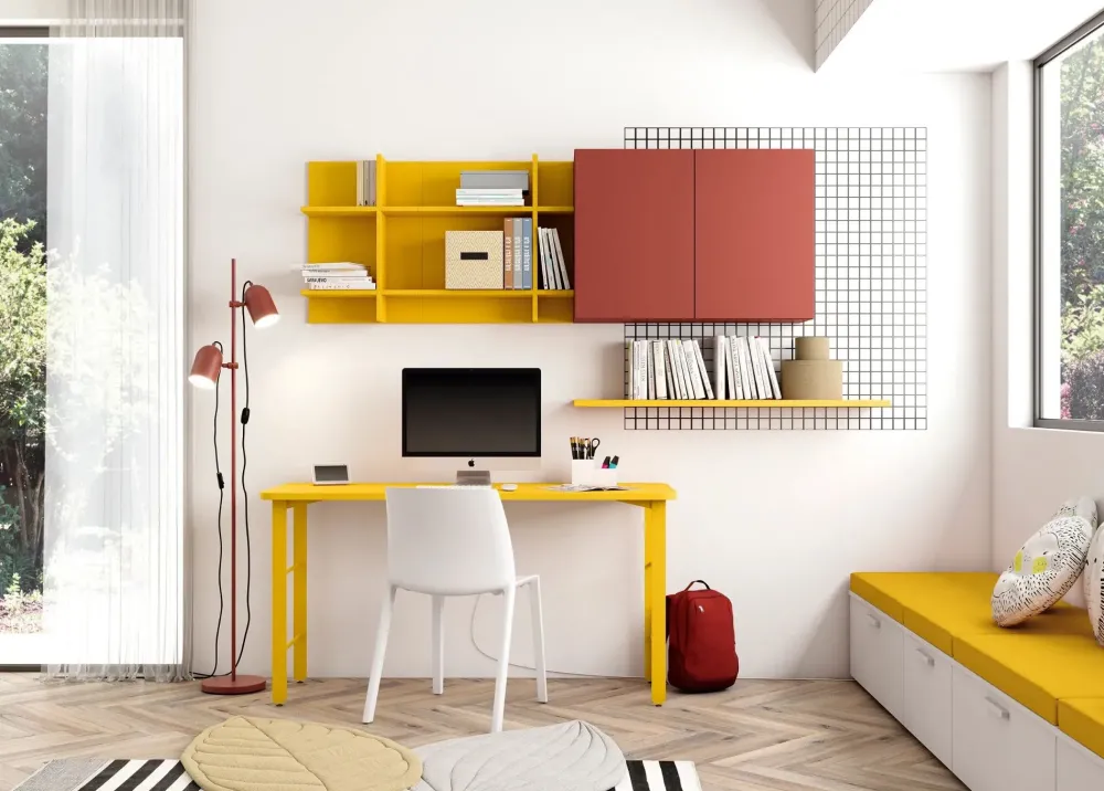 Febal Cameretta Momenti 08 con letto a ponte in offerta- Camerette