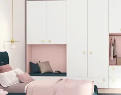 Cameretta Momenti 02 con letto a terra in offerta^Febal