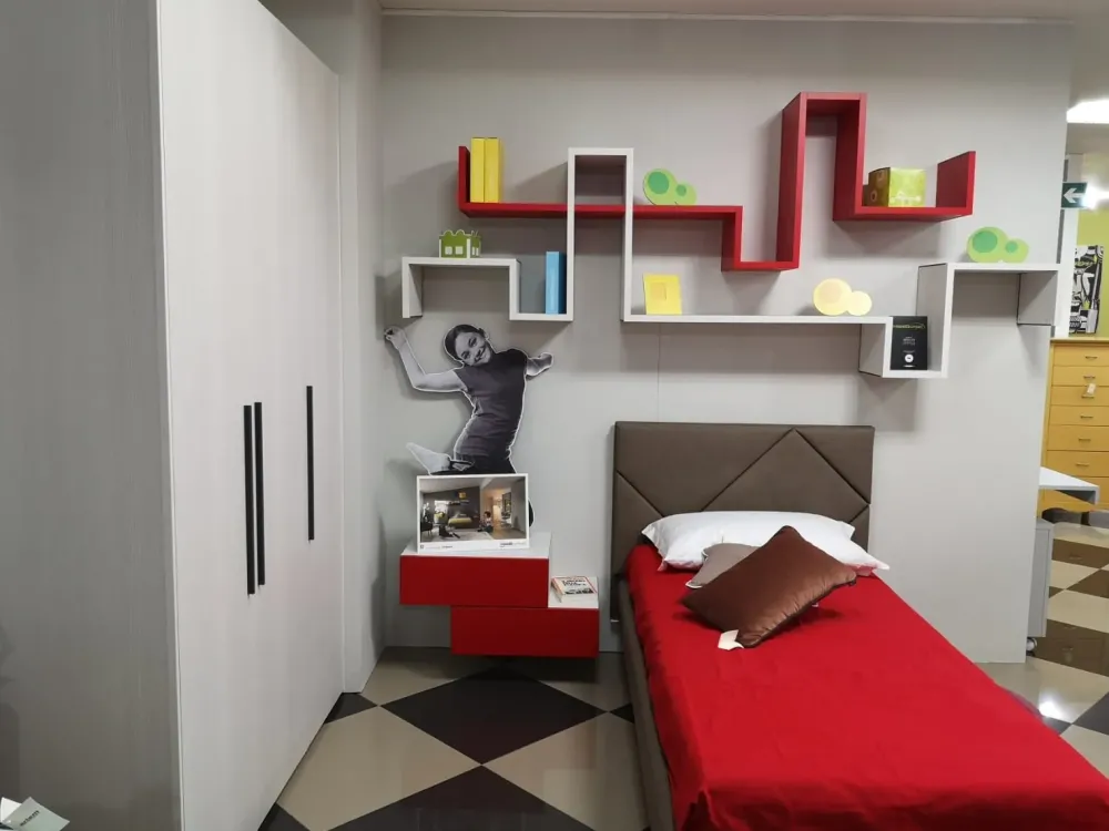 CAMERETTA Moretti compact Kids collection SCONTATA a PREZZI OUTLET Camerette