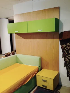 Outlet Cameretta Natural young in laccato opaco a prezzo Outlet Camerette