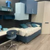 Cameretta Navy Moretti compact letti a terra scontata^Moretti Compact Camerette Online