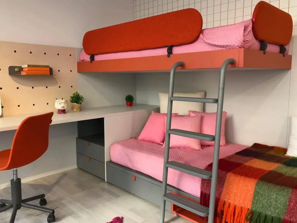 Battistella Cameretta Nidi con letto a castello a prezzo scontato- Camerette