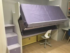 Sale Cameretta Nidi con letto a soppalco in Offerta Outlet Camerette