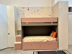CAMERETTA Cameretta con letto a castello SCONTATA a PREZZI OUTLET^Nidi New